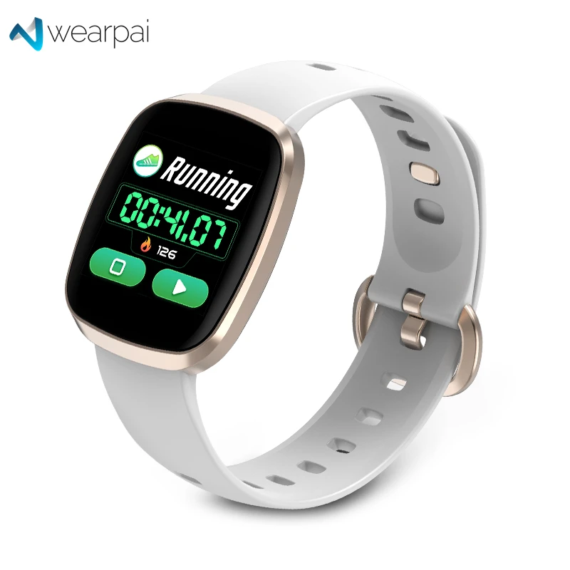 Wearpai GT103 Смарт часы полный экран сенсорный фитнес трекер монитор артериального