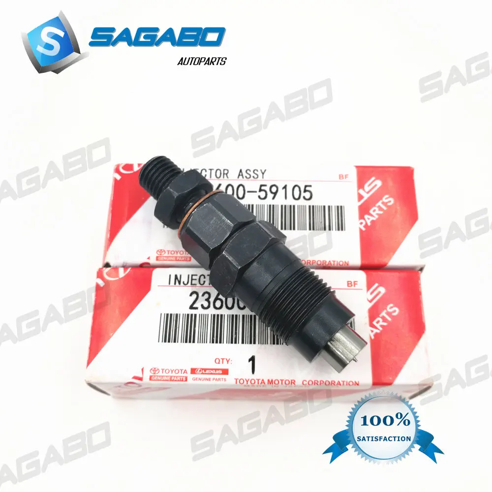 Новые инжекторы высокого качества для Toyota HILUX Hiace 3L 2L 1991 1998 23600 59105 093500
