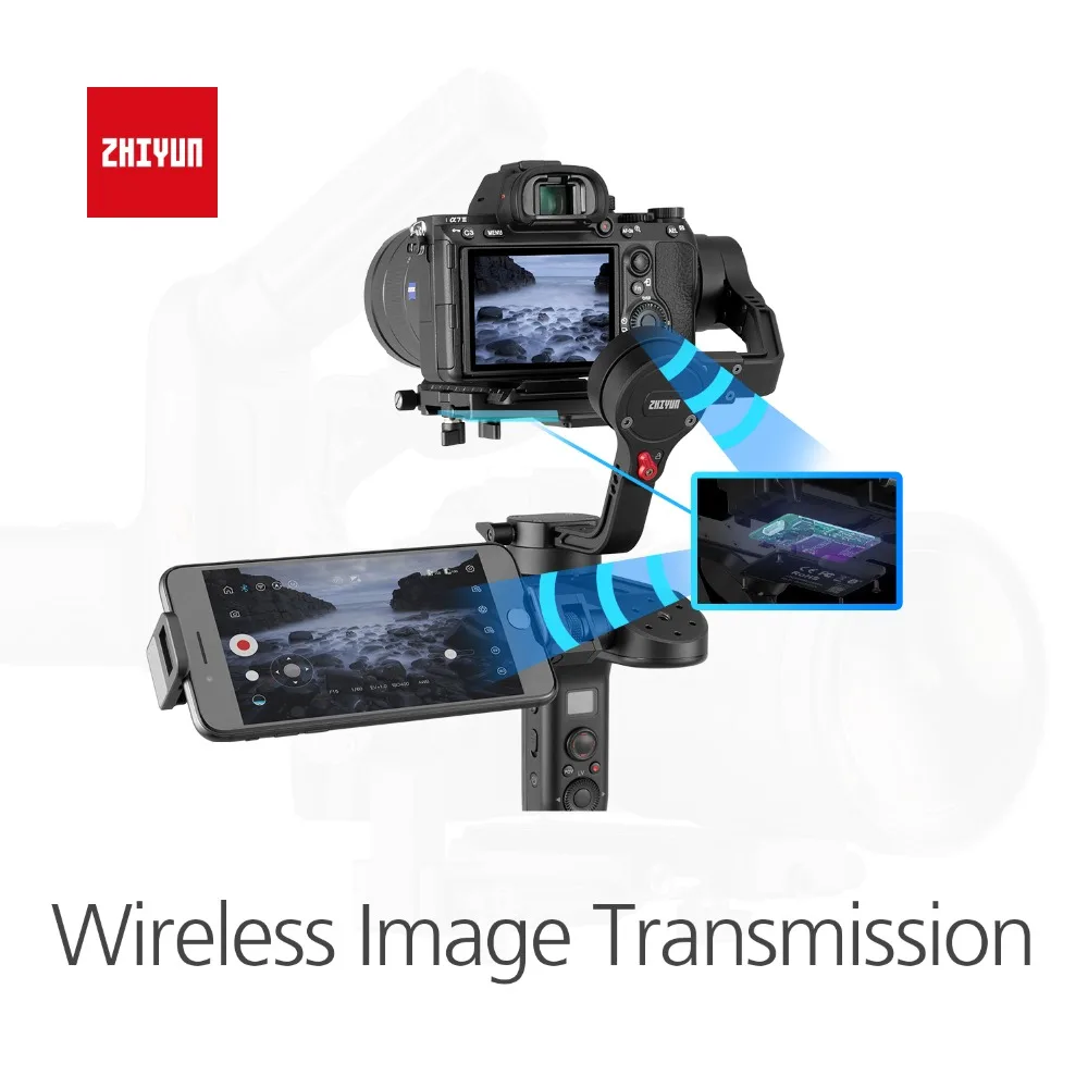 Zhiyun Weebill лаборатории 3-осевой Ручной Стабилизатор Для беззеркальных камер zhiyun OLED