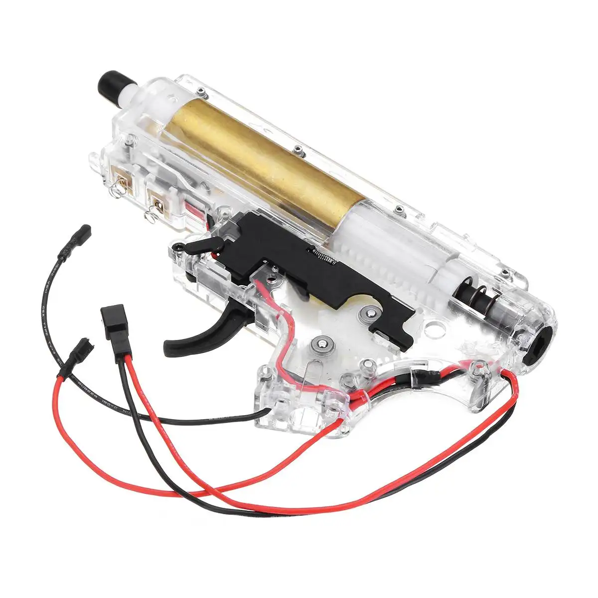 transparent Обновление нейлон № 2 Коробка передач для JinMing 9th Gen9 M4A1/LDT416 гель мяч для игрушечный пистолет - Цвет: transparent