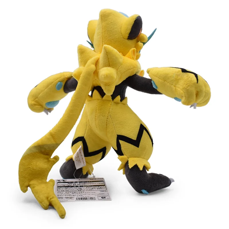 TAKARA TOMY Покемон 27 см мультфильм аниме Zeraora Мягкие плюшевые игрушки покемон плюшевые игрушки для детей Покемон игрушки коллекция подарки