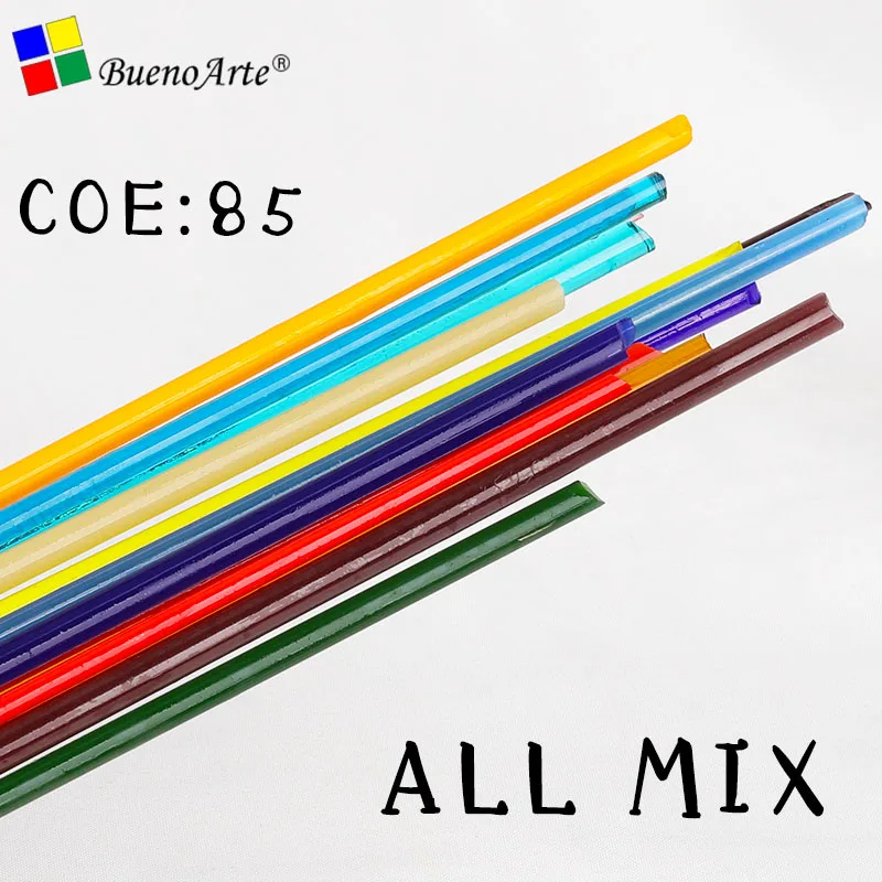 All Mix 500 г, для детей от 3 до 5 мм и тремя Стекло Noodels Стекло Стрингер се 85 Lampworks Стекло стержни - Цвет: All Mix