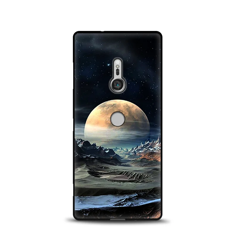 JURCHEN, роскошный 3D мультяшный чехол для телефона, для sony Xperia XZ3, чехол, мягкий, TPU, силиконовый, задний Чехол для sony Xperia XZ3, двойной чехол - Цвет: 9