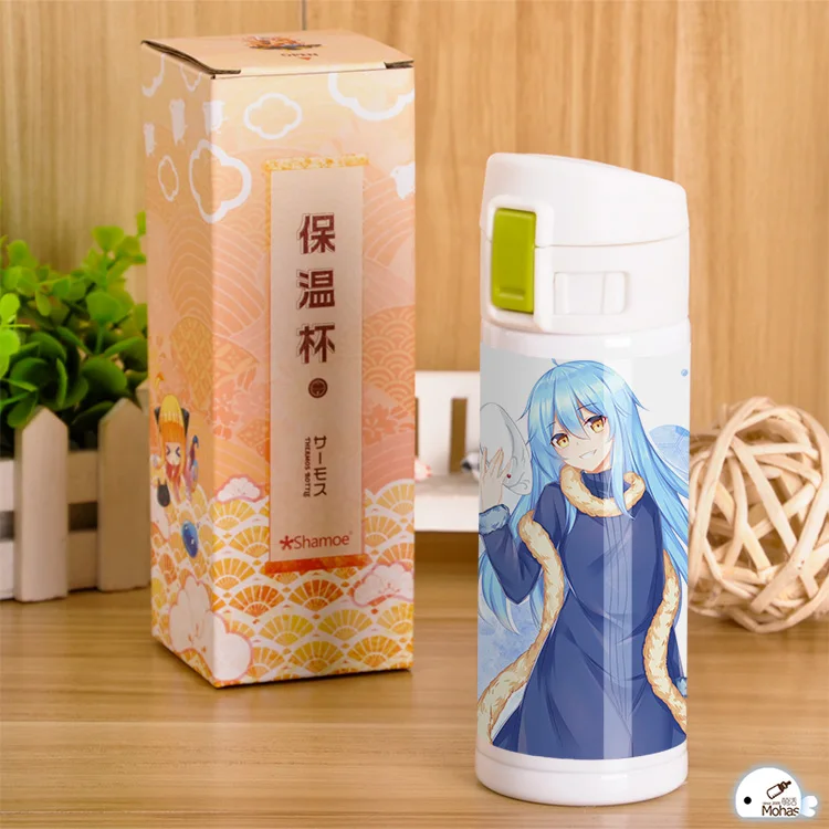 Аниме Tensei Shitara Suraimu Datta Ken Rimuru Tempest Milim Nava чашка для питьевой воды вакуумная термос 350