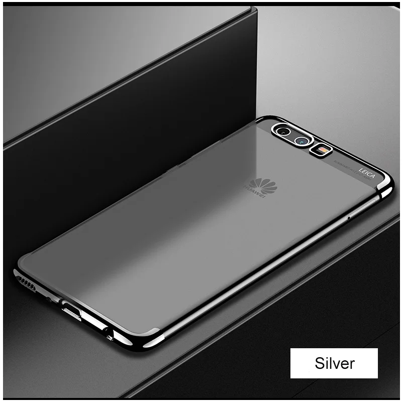 Мягкий чехол Huawei P10 Plus покрытие Задняя накладка чехла из ТПУ мягкий прозрачный