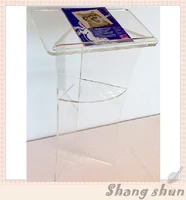 elegant acrylic podium pulpit lectern acrylic pulpit acrylic rostrum plexiglass dais plexiglass