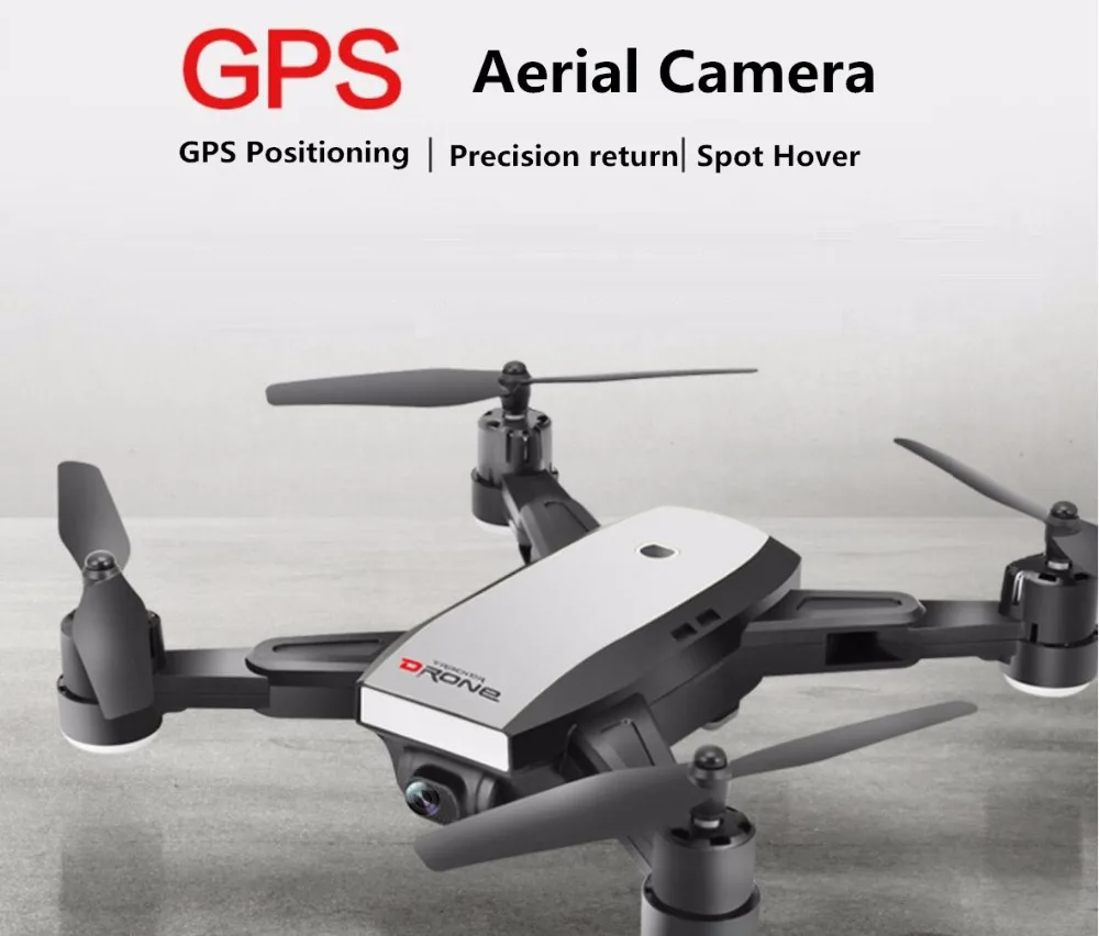 Складной воздушный Дрон GPS Wifi FPV Follow Me пульт дистанционного управления RC 720P 1080P