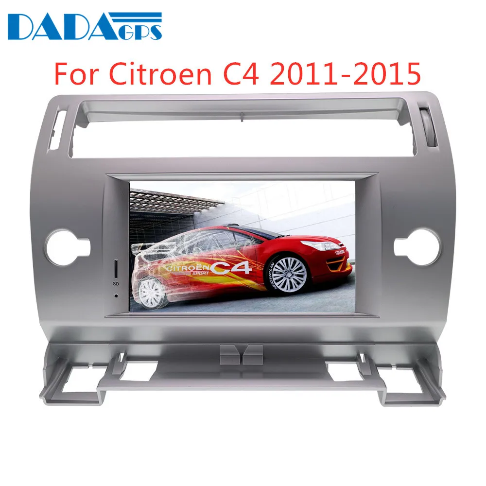 7 &quotAndroid 9 0 автомобильный стерео GPS для Citroen C4 C Triomphe Quatre 2004 2005 2006 2007 2012 DVD Радио WiFi FM
