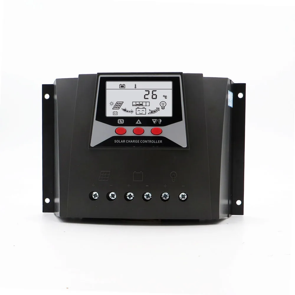 Solar Charge controller 50A 12/24/36/48V 50AMPS PWM Charger Regulators Auto Backlight LiFePO4 lithium Battery 3.2V 3.7V | Обустройство
