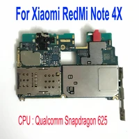 original unlock mobile electronic mainboard motherboard with full chips circuits for xiaomi redmi note 4x note4 global version