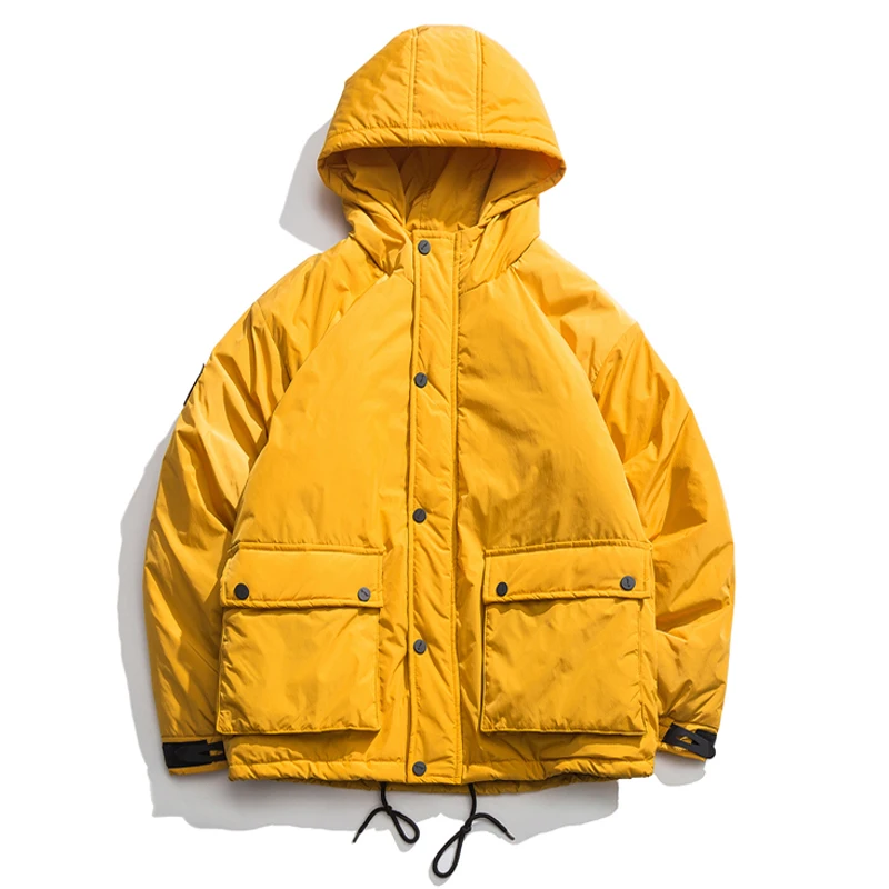 Прямая доставка новинка 2019 зимние теплые утепленные пальто на молнии мужские