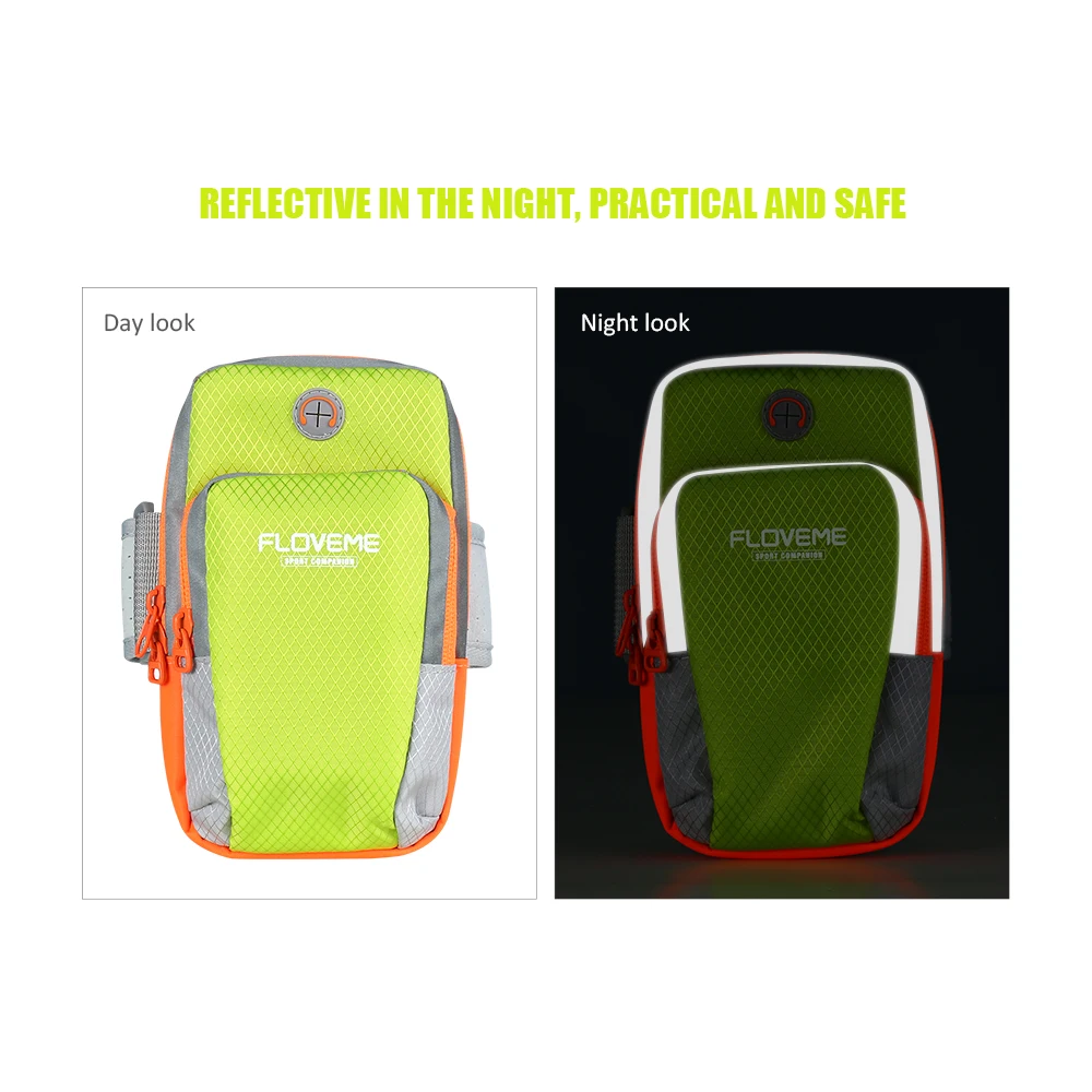 Soft Breathable Universal Cell Phone Armband Holder For Running Sports Case iPhone 5 5S SE 6 7 8 Plus X 10 Bag | Мобильные телефоны