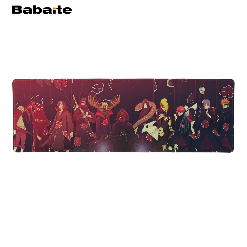 Коврик для мыши Babaite Itachi Uchiha с эффектом массового эффекта Игровая серия 900*300 мм XL