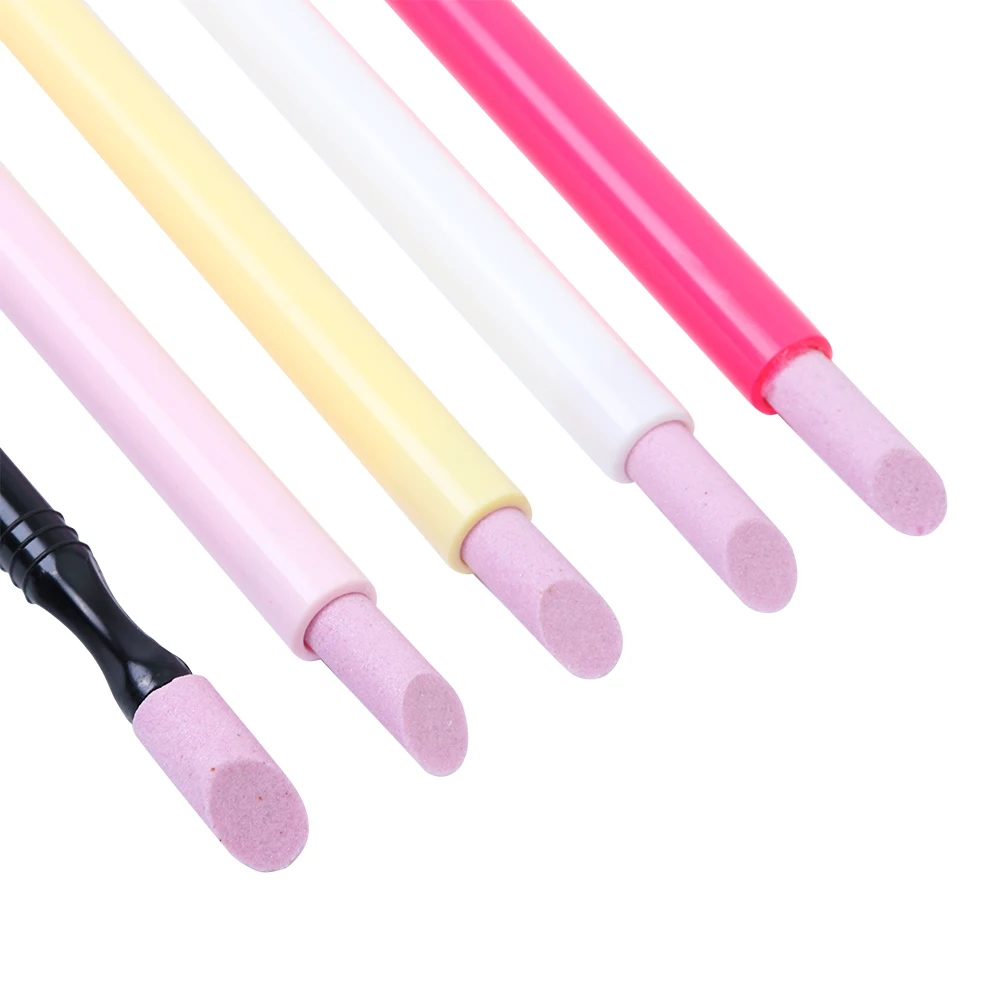 1 шт. кварцевый толкатель для ногтей кутикулы двухсторонний керамический камень