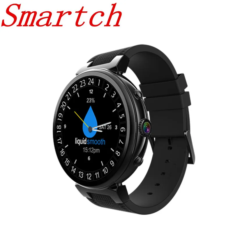 Smartch I6 Смарт часы Android 5 1 MTK6580 4 ядра Оперативная память 2 ГБ + ROM16GB Smartwatch Поддержка 3g