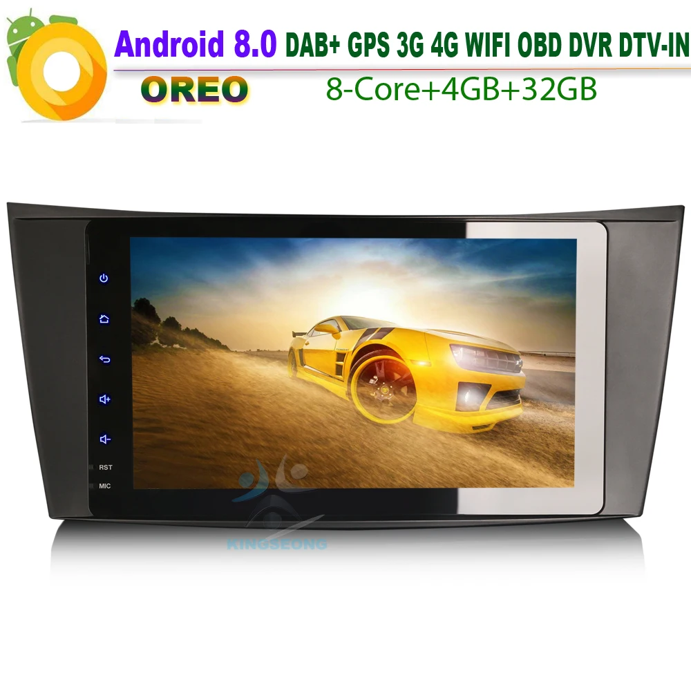 8 &quotAndroid 0 Octa Core Car Radio GPS СБ Navi для Mercedes Benz G Class W463 g350... DAB + авторадио 4G OBD WIFI SD USB BT DVB