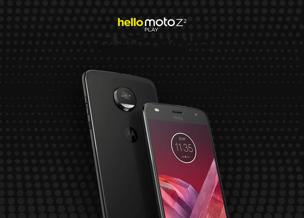 Motorola MOTO Z2 Play XT1710, смартфон, 5,5 дюймов, FHD, Восьмиядерный процессор Snapdragon, Android 8, мобильный телефон, 4 Гб ram, 64 ГБ rom, мобильный телефон