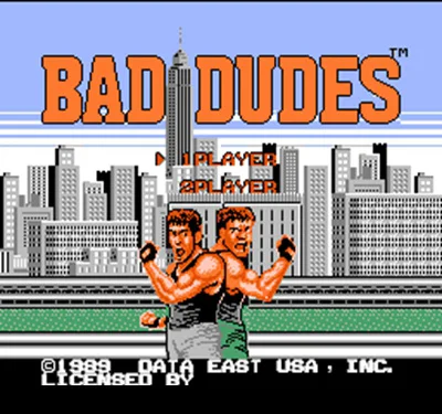 

60-контактная игровая карта BAD DUDES для 8-битного игрового приставки Subor