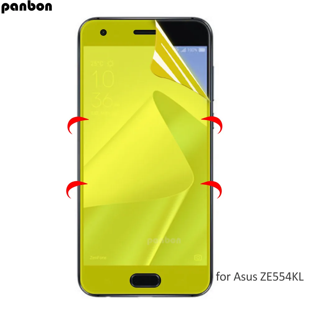Полное покрытие для Asus Zenfone 4 ZE554KL Гидрогелевая пленка 5D 3D мягкая защитная из ТПУ
