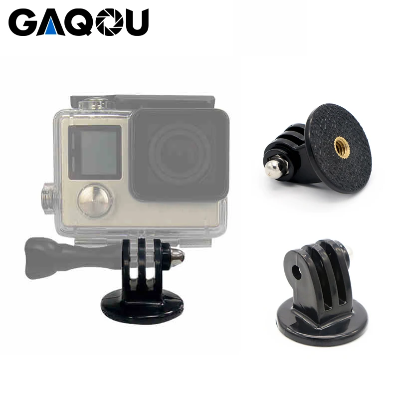 Адаптер для Gopro Hero 7 6 5 4 адаптер монопода SJCAM SJ4000 с гайкой 1/4 дюйма Xiaomi Yi 4K