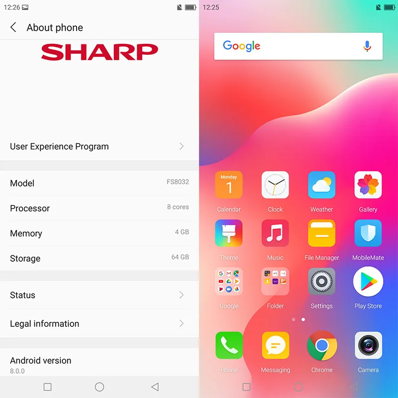 Оригинальная глобальная версия SHARP AQUOS S3 4 GB 64 Quick Charge 3 0 смартфон Octa Core 6 'ཌMP NFC