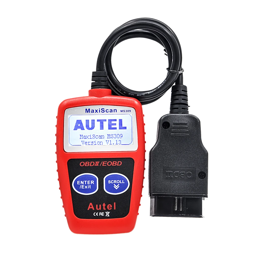 Autel MaxiScan MS309 подключению CAN-шины OBD2 читатель кода Европейская система бортовой