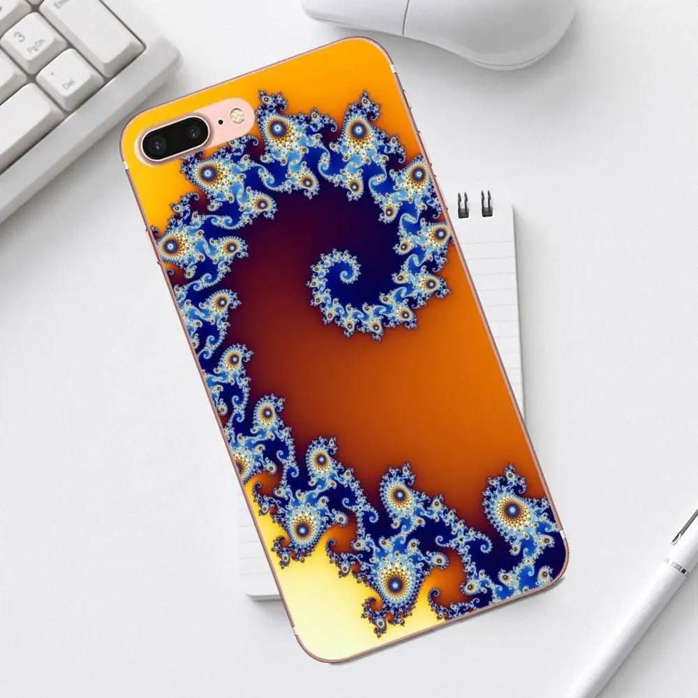 Фрактальный художественный спиральный математический Фибоначчи для Galaxy Alpha Core