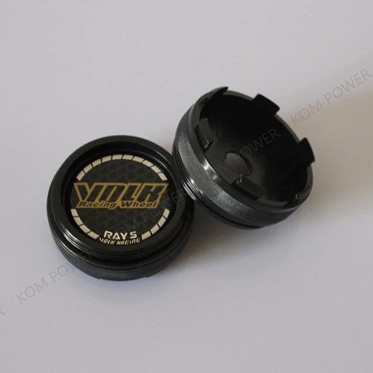drops glue black cap KOM POWER автомобильный Стайлинг 60 мм VOLK RAYS Racing эмблема Центр колеса Крышка для обода автомобиля-Чехлы RAYS VOLK логотип значок Центр Колпачки ступицы - Цвет: drops glue black cap
