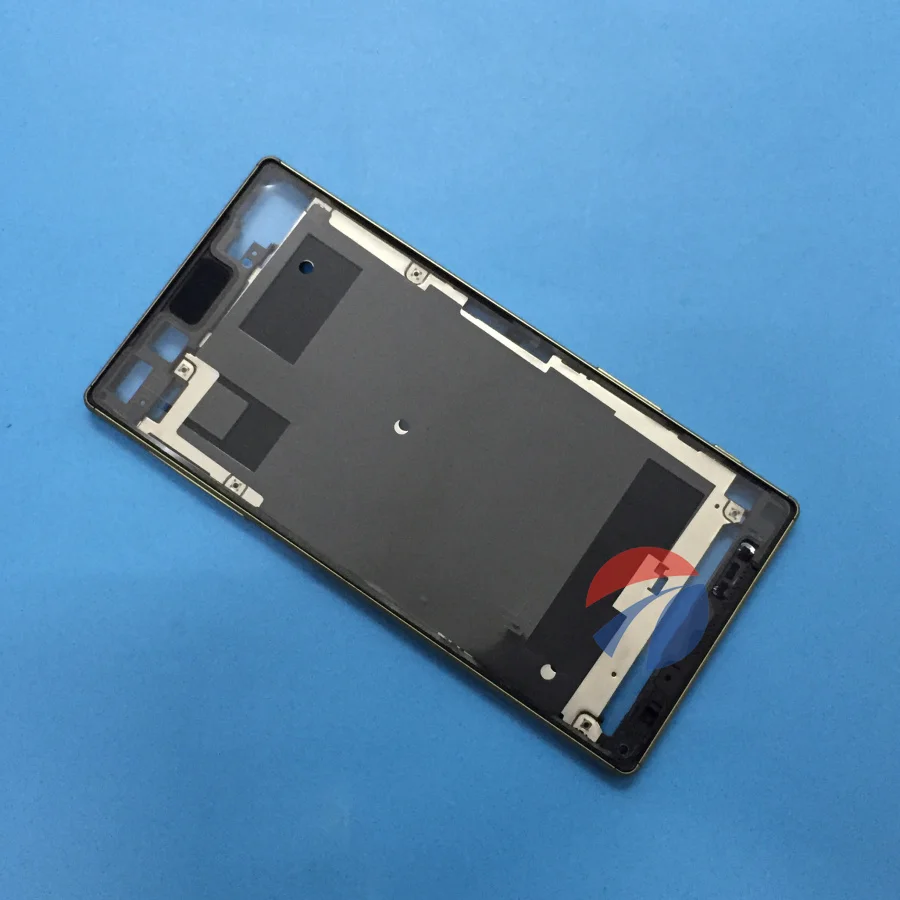 Корпус средняя рамка пластина lcd рамка Шасси с кнопкой питания Пылезащитная Заглушка Крышка для sony Xperia Z5 5,"+ Инструменты