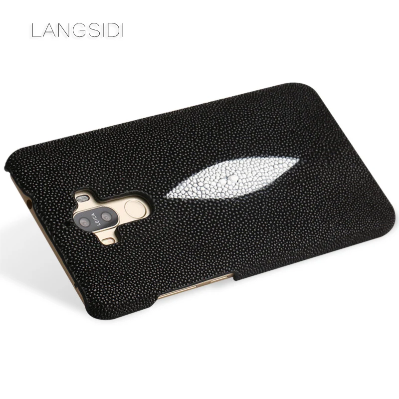Люксовый бренд мобильный телефон чехол в виде рыбьей чешуи и жемчуга половина