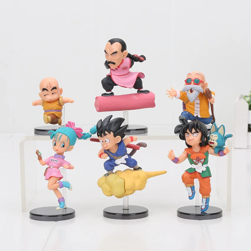 30 шт. коробка WCF битва Saiyans набор фигурок Gohan Goku Vegeta Broly Majin Boo модель куклы Dragon Ball Z коллекционная фигурка игрушка