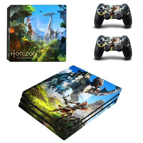 YSP4P-1065 Игра Horizon Zero Dawn PS4 Pro стикер кожи для sony playstation 4 консоль и 2 контроллера PS4 Pro наклейка кожи s Наклейка - Цвет: YSP4P-1065