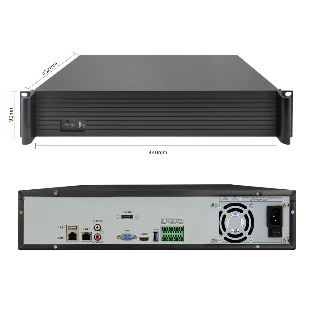 IMPORX 64CH 5MP 9HDD сетевые порты видео Регистраторы 32CH 4 K Выход H.265 2U 9 шт. SATA Поддержка Onvif