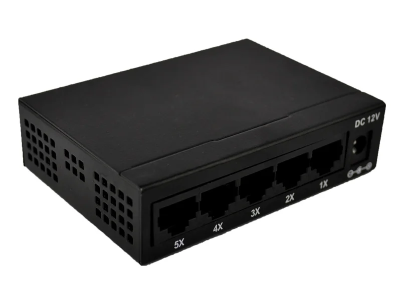10/100/1000 Мбит/с ethernet коммутатор 5 портов гигабитный настольный сети|switch software|switch video