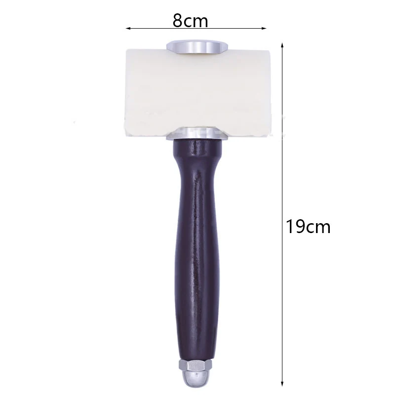 DIY молоток для кожевенного Ремесла ручная резьба резка перфорация печать