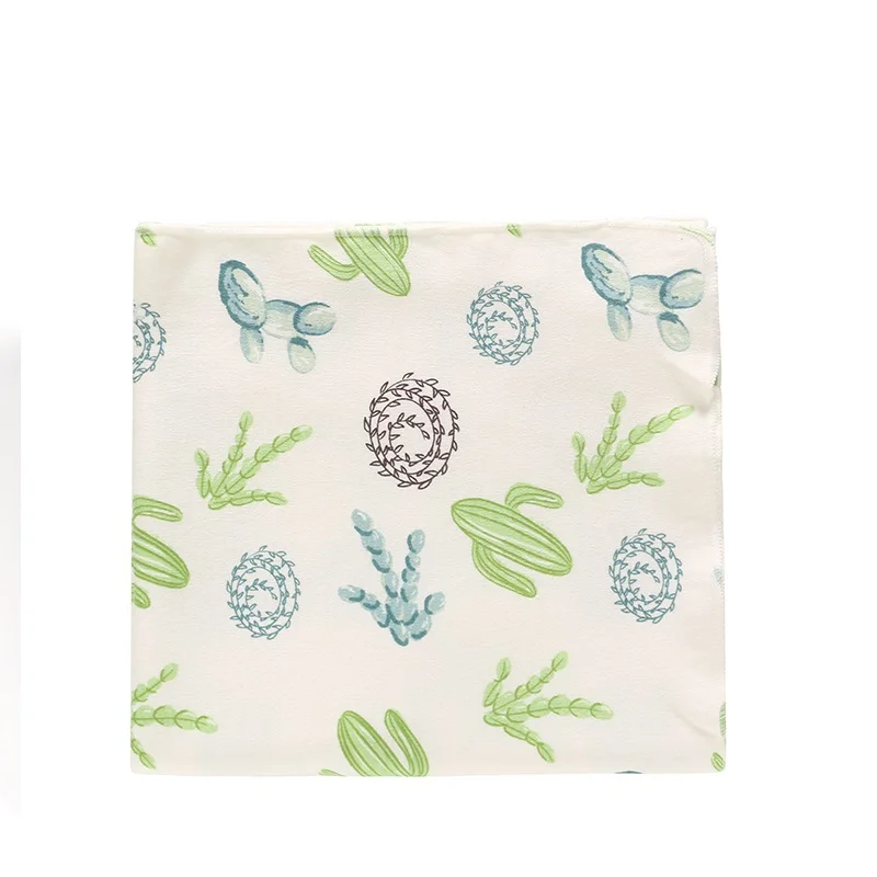 Cactus Swaddle Детское одеяло со шляпой для новорожденных; Хлопковое одеяло для коляски; супер мягкое детское одеяло; детская одежда для фотосъемки - Цвет: Cactus Swaddle