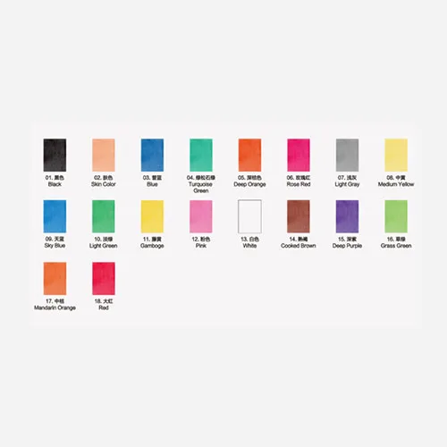 18 Colors Профессиональная водная Цвета товары для рукоделия сплошной набор акварельных красок 12/18/24/36/48 Цвета Портативный кисть для рисования арт-арта - Цвет: 18 Colors