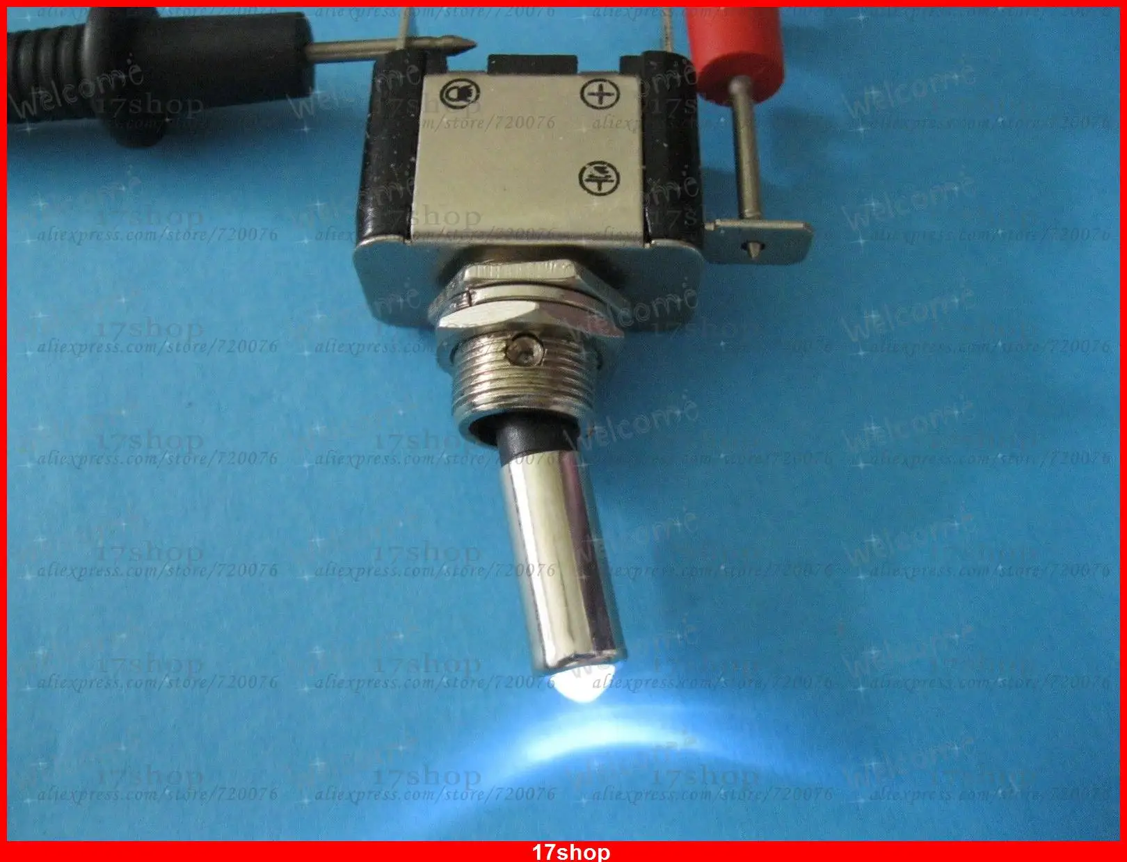 

4 pcs Toggle Switch with White color LED Fog Light