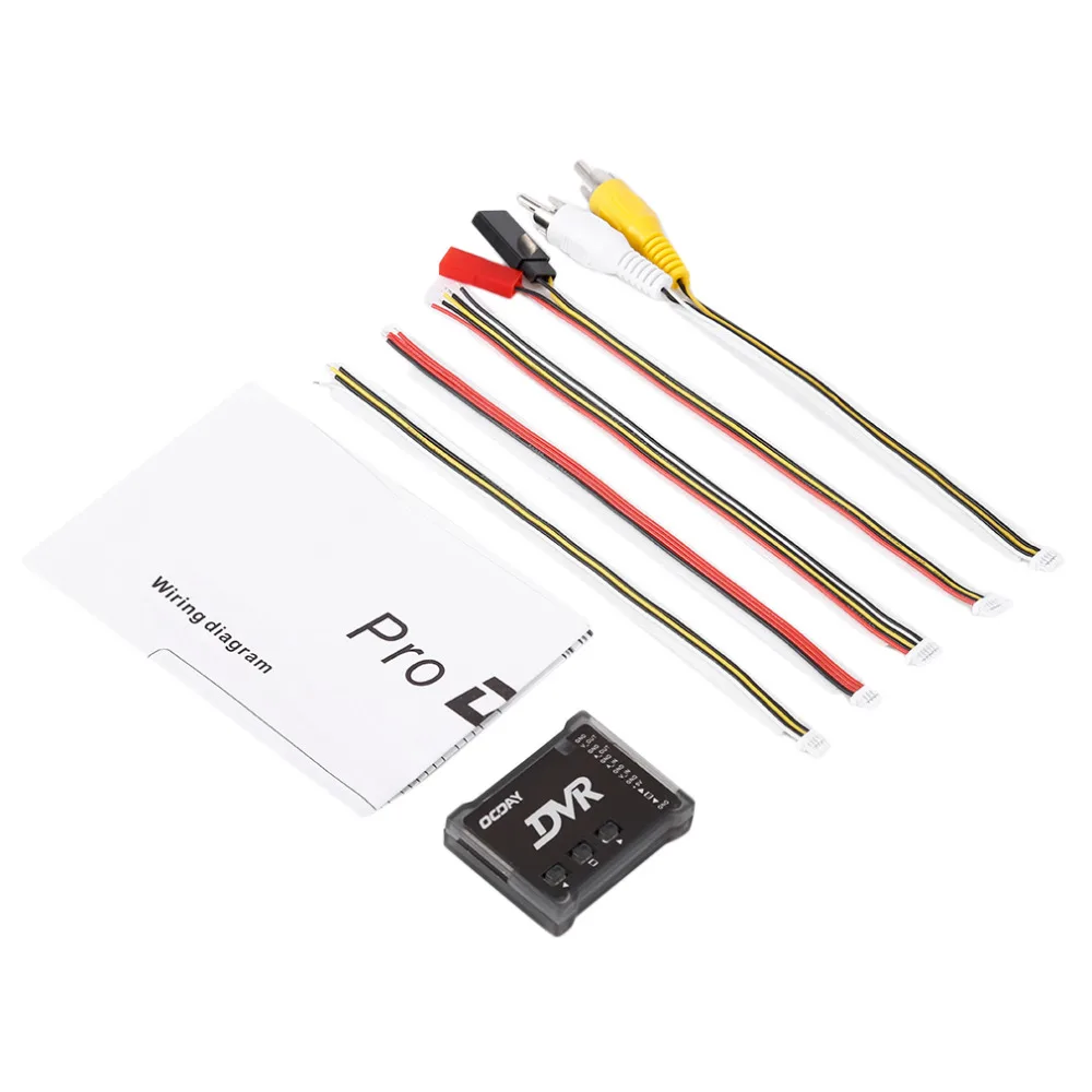 OCDAY ProDVR Pro DVR мини видео аудио рекордер FPV рекордер RC Квадрокоптер рекордер для FPV радиоуправляемые мультикоптеры