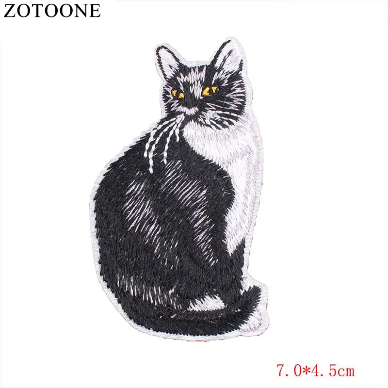 ZOTOONE патчи с пайетками Кот ананас панк письмо Единорог вышитые патчи для одежды Железная аппликация, аксессуар для DIY B - Цвет: PE1326