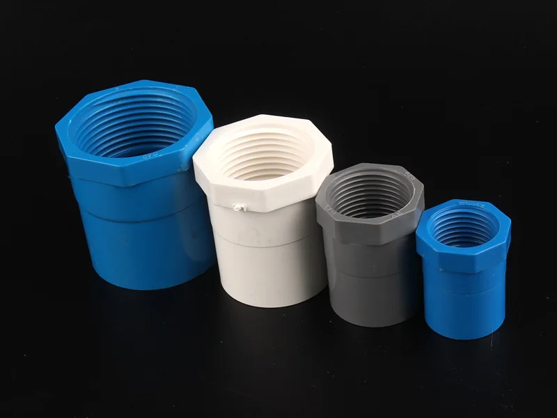 Комплект из 3 предметов, 1/", 3/4", ", 1,2" нить ПВХ Разъемы 20/25/32/40 мм водопроводные трубы соединения пвх Дом и сад для полива и орошения фитинги из ПВХ