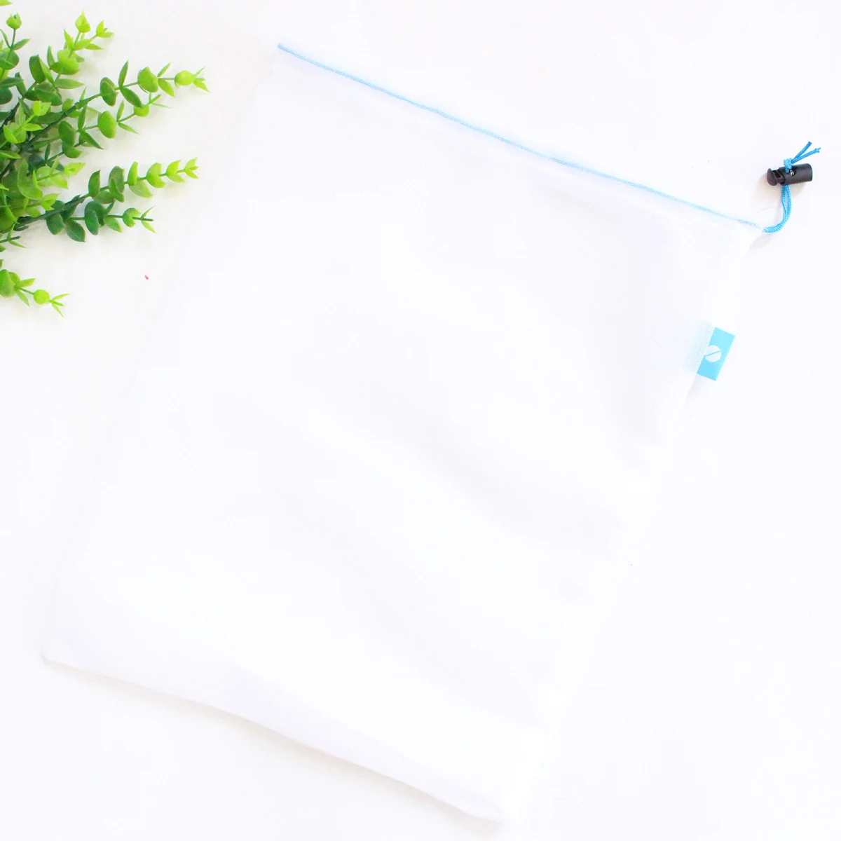 

5PCS/Pack Reusable Produce Bags Washable Drawstring Mesh Bags Net Bags For Fruit Vegetable Storage