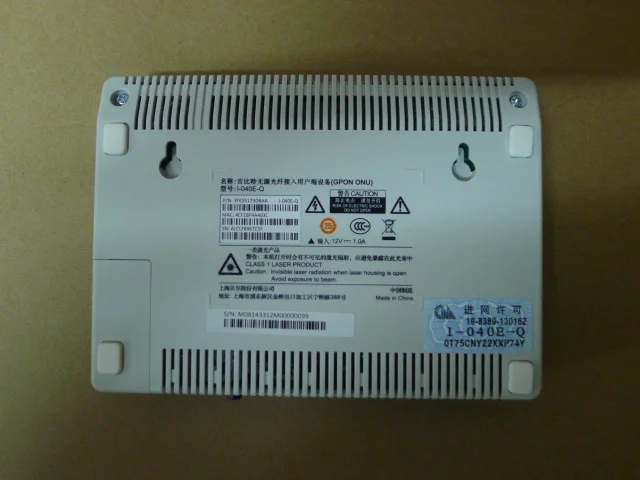 Оригинальный оптический сетевой терминал Alcatel Lucent Bell FTTH ONT I-040E-Q GPON ONU с 4 портами