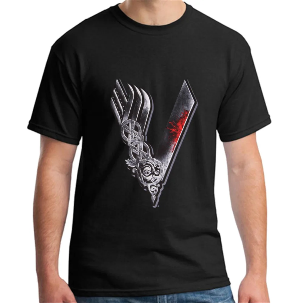 Великолепная Молодежные Смешные Viking T рубашки для мальчиков 100% хлопок короткий