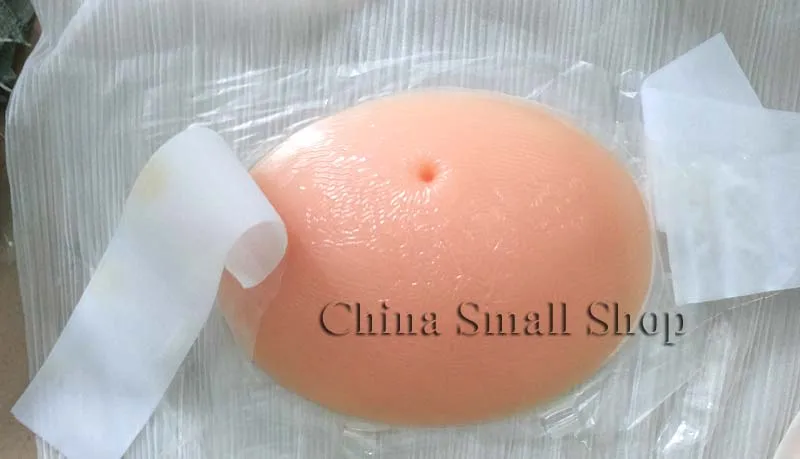 

Free shipping sex product 1850g 6-7 month Medical Silicone prosthesis False pregnancy belly Silicone belly props Fake belly