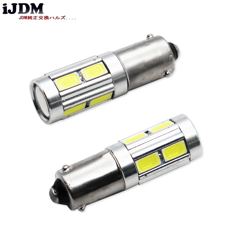 IJDM Высокая мощность H21W BAY9s 120 degress CRE'E светодиодный объектив лампы для резервного
