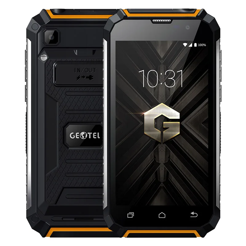 Geotel G1 Запасные Аккумуляторы для телефонов мобильный телефон Andriod 7.0 MTK6580A Quad Core 2 ГБ Оперативная память 16 ГБ Встроенная память 8.0MP Камера 7500 мАч большой аккумулятор 3 г смартфон