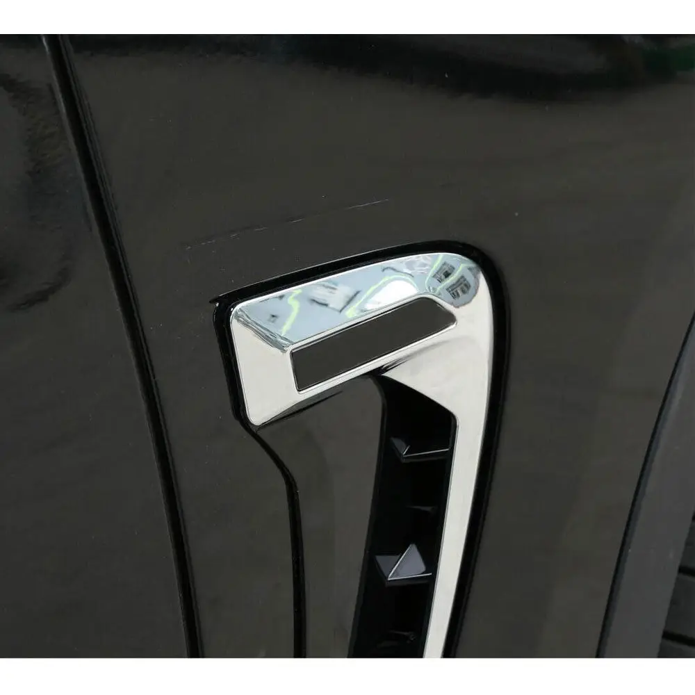 2 шт. ABS Хромированная дверь боковое вентиляционное отверстие выход крышка