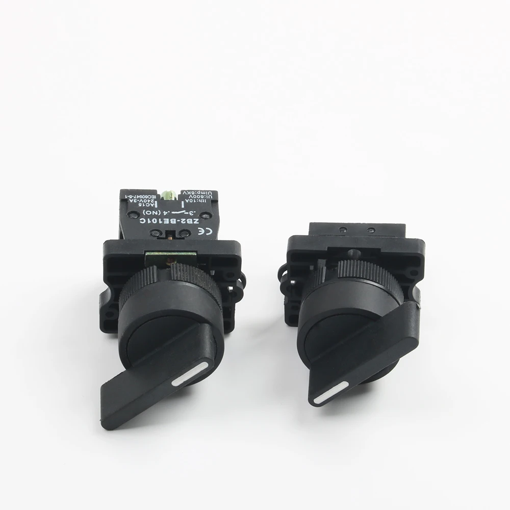 XB2-EJ21 XB2-EJ33 2/3 позиции 1NO/2NO фиксации самоблокирующимся селектор кнопочный переключатель 22 мм