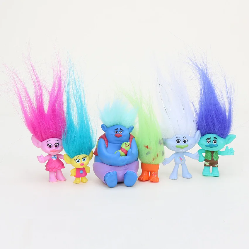 Toys Branch Critter Skitter Figures Trolls Long Hair Toys For Kids Christmas Gifts